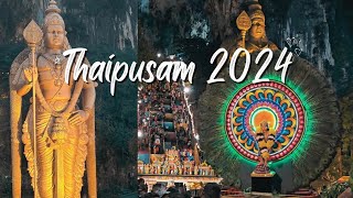 Batu Caves Thaipusam Montage 2024 batucavesmalaysia [upl. by Nylannej922]