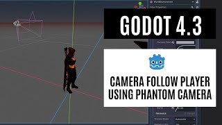 How to Make Camera Follow Player in Godot 43 using Phantom Camera [upl. by Laerol946]