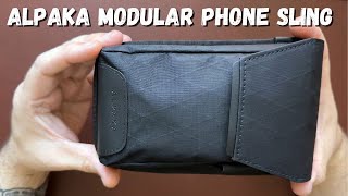 Checking Out The Alpaka Modular Phone Sling [upl. by Acnaiv191]