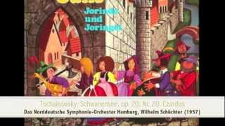 Tschaikowsky Schwanensee Czardas  Norddt SymphonieOrch W Schüchter 1957 [upl. by August]