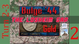 JTS Panzer Campaigns  Bulge 44  The Losheim Gap T23 [upl. by Leummas]