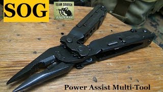 SOG Power Assist MultiTool [upl. by Ihcas]