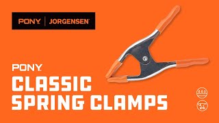 Pony Jorgensen Classic Spring Clamps [upl. by Akim870]