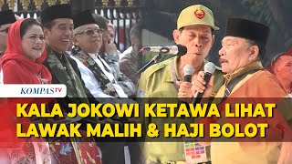 FULL Momen Presiden Jokowi Tertawa Lihat Lawakan Haji Bolot dan Malih di Acara Istana Berkebaya [upl. by Ttirb]