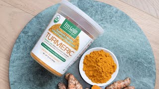 FeelGood Organic Superfoods Fortified Turmeric Powder [upl. by Natika]