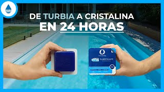 💧Tratamiento Agua Turbia sin Aspirado  ✅ Solución 2024  🟦 Gel Clarificante [upl. by Faucher]