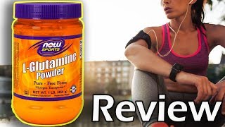 Now Sports LGlutamine Powder Supplement Review [upl. by Gorlicki845]