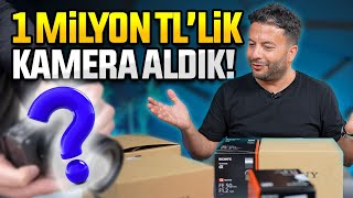 SDN ofisine 1 milyon TLlik kamera aldık  Sony FX3 kutu açılımı [upl. by Haneeja930]