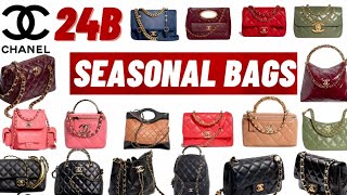 Chanel 24B PreviewNew Seasonal Handbags  Launch In July 2024 [upl. by Assirehs]