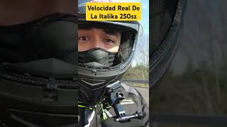 ¿Es Real La Velocidad De La Italika 250sz Aquí La Pongo A Prueba  Video Completo En Mi Canal [upl. by Norha258]