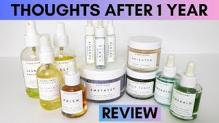 1 Year Herbivore Botanicals Review  Favorite Vegan Natural Skincare and Top 3 Herbivore Products [upl. by Epolenep]