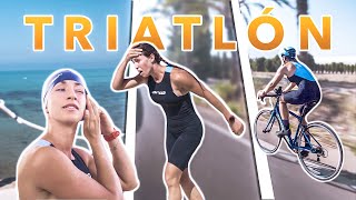 INTENTO HACER UN TRIATLÓN SIN ENTRENAR [upl. by Eilojne]