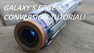 Galaxys Edge Ben Solo Neopixel Conversion Tutorial [upl. by Morey]