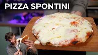 PIZZA AL TRANCIO MILANESE Tipo SPONTINI  Ricetta Facile [upl. by Atires]