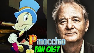 Disneys Pinocchio LiveAction Fan Cast [upl. by Seuqirdor]