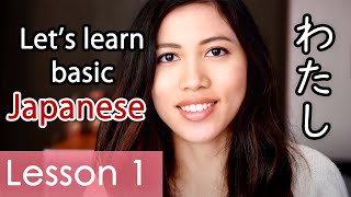 Learn Japanese  Minna No Nihongo Lesson 1 Grammar [upl. by Yelmene]