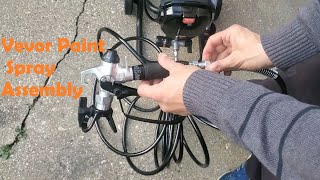 Vevor Electric Airless Paint Sprayer Assembly Guide Review Pt 02 [upl. by Colline684]