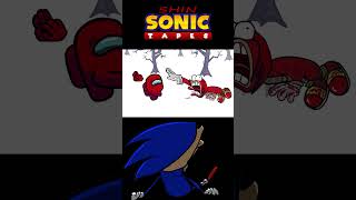 Mini Crewmate vs SHIN SONIC – Epic Battle Recap  Among Us amongusanimationmeme animation [upl. by Avot]