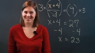 How to Multiply Two Equations by the Denominator  Fractions amp Percentages [upl. by Repohtsirhc]