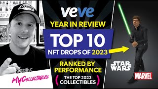 Year In Review TOP 10 Veve NFT Collectible Drops of 2023 BEST Drops [upl. by Rowley]