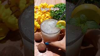 Lychee Mojito 😍 lycheemojito recipe mojito foodiefromgwalior [upl. by Alilahk]