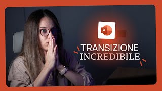 La TRANSIZIONE più incredibile di POWERPOINT [upl. by Icrad]