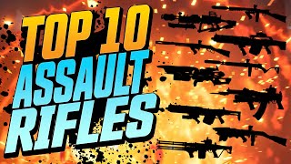 Borderlands 3  Top 10 BEST Assault Rifles [upl. by Aihgn]