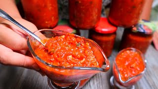 Самая вкусная Аджика на зиму Проверенный рецепт Попробуйте и вы останетесь в восторге [upl. by Sylirama18]