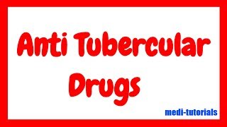 Anti Tubercular Drug  How to memorise  Medi tutorials [upl. by Avigdor]