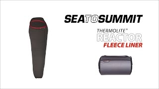 Sea to Summit Reactor Fleece Liner [upl. by Adolphe309]