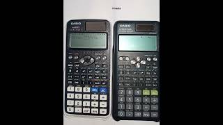 Casio 991EX vs 991ES which is fast and better scientificcalculator casiocalculator [upl. by Ennayehc]