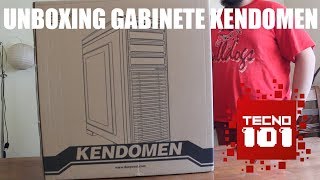 Unboxing y mini review de gabinete Kendomen de DeepCool  Tecno101 [upl. by Manouch]