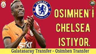 Galatasaray Transfer⚽️ Osimhen Chelsea iddiası galatasaray osimhen [upl. by Nnaegroeg]