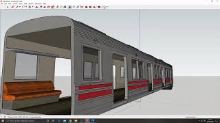 Making a Tokyu 80908590 Series for Trainz  Part 5 Interiors [upl. by Brause]