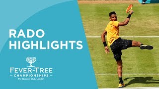 Rado Highlights from FeverTree Championships Friday [upl. by Atiuqrehs386]