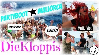 BOOTSPARTY Mallorca Backstage🔥🎉I Partyboot I Malle Vlog I DieKloppis👊 [upl. by Shing]