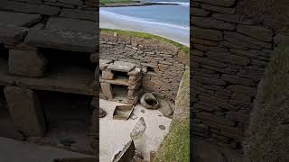 SKARA BRAE Neolithic Village Orkney Scotland scotland orkney archaeology science neolithic [upl. by Ayela]