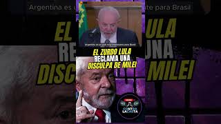 🔴BRASIL DECIME QUE SE SIENTE🔴 👉LULA EXIGE UNA DISCULPA DE JAVIER MILEI👈 [upl. by Ahsikel]