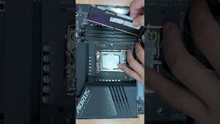 Install CPU i7 14700K and Ram Kit 64Gb Ddr5 Bus 5600Mhz 32x2 Mainboard Z790 Aorus Pc [upl. by Mechelle]