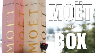 MOET CHANDON BOX CHAMPAGNE [upl. by Reifnnej]