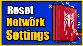 How to Reset Network Settings ON PS4 Easy Tutorial [upl. by Asiilanna969]