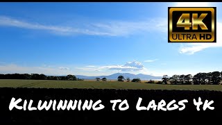 Kilwinning to Largs in 4K UltraHD [upl. by Thorman293]