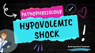 Pathophysiology of Hypovolemic Shock [upl. by Dora]