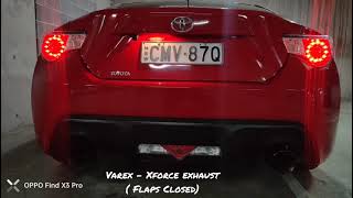 Toyota 86 Varex Exhaust [upl. by Anastase]