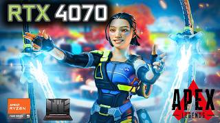 RTX 4070  Apex Legends  1080p Ultra Settings  Asus Tuf A15  Ryzen 9 7940HS  Gameplay [upl. by Illil]