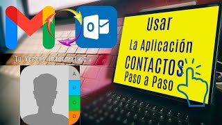 📒 Cómo crear los Contactos  Libreta de Direcciones  Agenda Paso a Paso  Aprende happy [upl. by Altaf564]