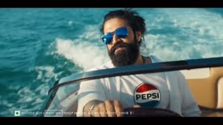 Rocking Star Yash new Look  Yash Pepsi New Ad [upl. by Attenehs]