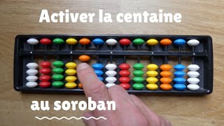 Comment activer et désactiver une centaine au soroban [upl. by Hanavas180]