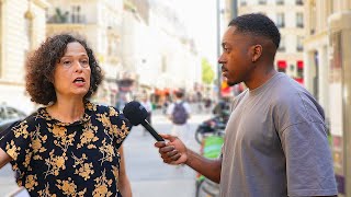 Réaction dune femme française révoltée par la cérémonie douverture des JO [upl. by Ahsead]