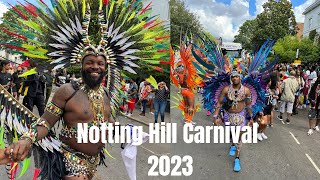 Notting hill carnival Part 2 2023  Caribbean Street Festival [upl. by Curkell]